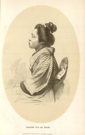 Japanische Frau aus Simoda