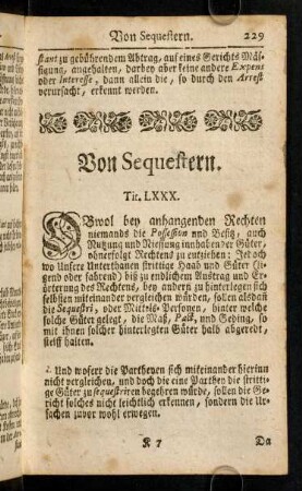229-233, Titulus LXXX - LXXXI