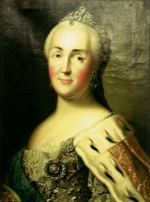 Bildnis von Katharina II. (1729-1796), Kaiserin von Russland