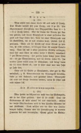 Die Seidenraupenzucht.