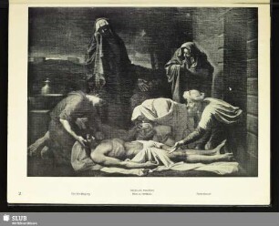 Nicolas Poussin - Die Grablegung