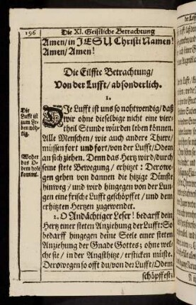 196-203, Die eilffte Betrachtung