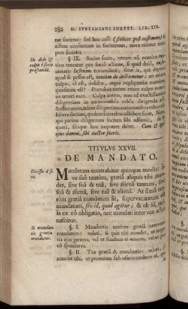 Titulus XXVII.