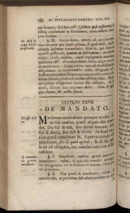 Titulus XXVII.