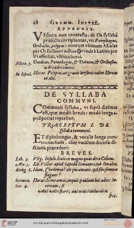 De Syllaba communi