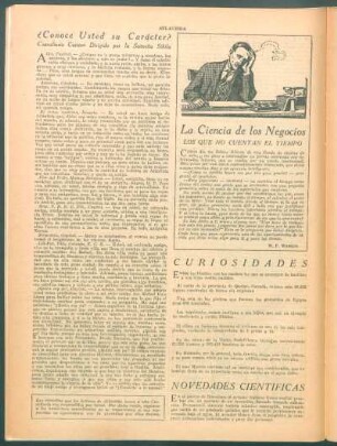 Novedades científicas