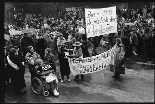 Demonstration gegen ABM