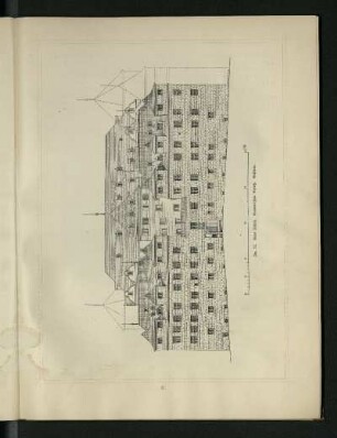 Fig. 31. Altes Schloß. Geometrischer Aufriß. Westseite.