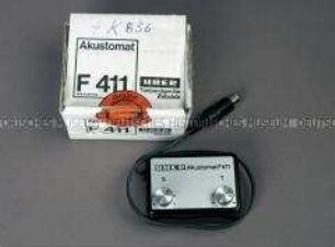 UHER Akustomat F 411 mit Originalkarton (akustisches Aufnahmesteuergerät)