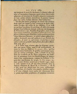 Memoire sur la question, vers quel temps les ecclesiastiques commencerent ils à faire partie des etat de Brabant?