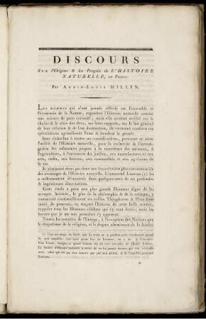 Discours