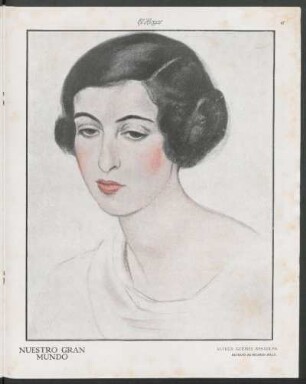 Nuestro gran mundo : Esther Güemes Bengolea (retrato)