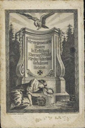 Gedenkblatt 1914/15