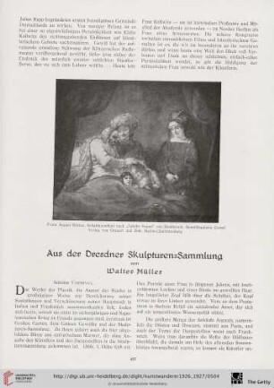 8/9: Aus der Dresdner Skulpturen-Sammlung