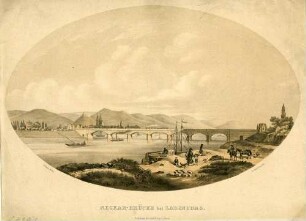 Neckar-Brücke bei Ladenburg