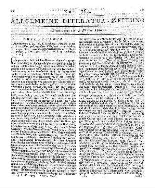 Engel, M.: Versuche in der scientifischen und populären Philosophie. Frankfurt am Main: Eichenberg 1803