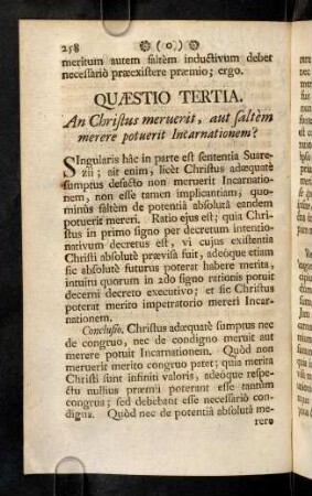 258-266, Quaestio Tertia