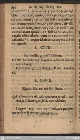 L.CXVIII. Ulpian lib. 12 ad Edictum