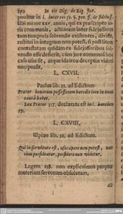 L.CXVIII. Ulpian lib. 12 ad Edictum