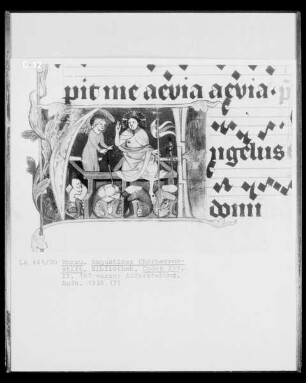 Initiale A: Auferstehung