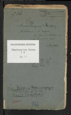 Anspruch des Franz Wägner, Stockhausen, auf das Holz zum Schlächten aus der Wennemer Mark