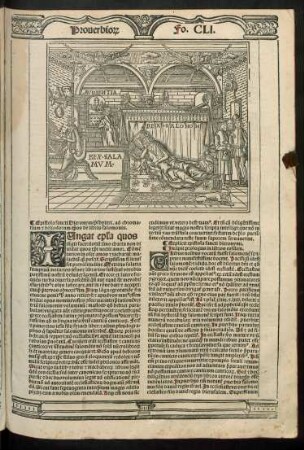 Epistola sancti Hieronymi presbyteri. ad chromatium et heliodorum episcopos de libris salomonis.
