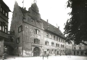 Freiburg, Altes Rathaus : Freiburg. Altes Rathaus. Straßenfront