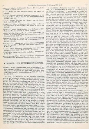 Kirchen- und Konfessionskunde