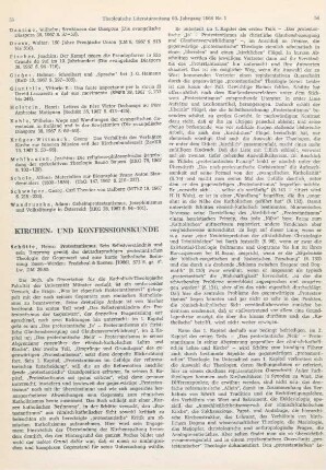 Kirchen- und Konfessionskunde