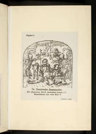 Humoristisch-satyrisches Kriegs-Album. Flugblatt