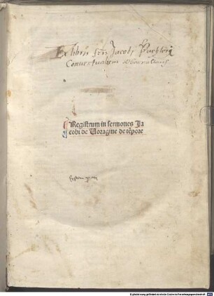 Sermones de tempore : [1-4], [1]