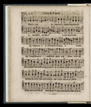VIII. Was betrübstu dich meine Seele (a 2. Altus & Tenor)