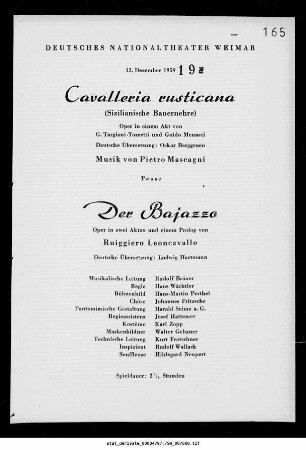 Der Bajazzo