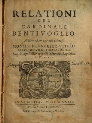 Relationi del Cardinale Bentivoglio