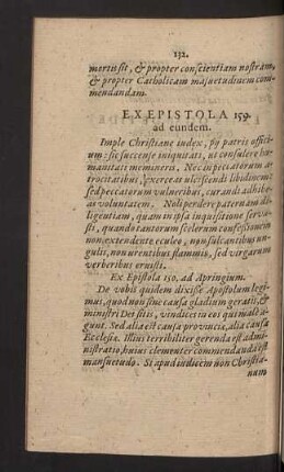 Ex epistola 159. ad eundem.