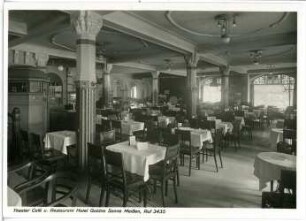 Meißen. Theatercafe und Restaurant Hotel Goldne Sonne