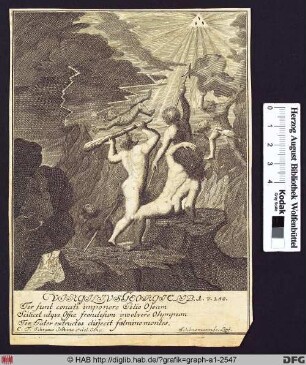 Mythologische Szene.