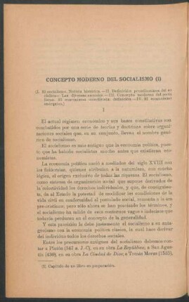 Concepto moderno del socialismo (1)