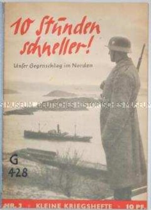 Propagandaschrift über die Invasion der Wehrmacht in Dänemark und Norwegen