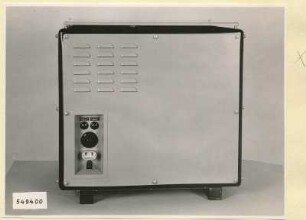 Impulsstrommesser Typ 06-95001.1, Rückseite geschlossen, Foto 1954