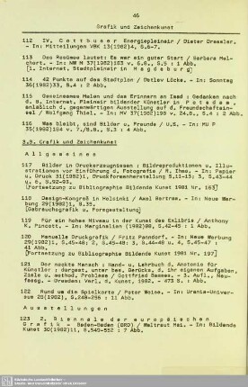 3.3. Grafik und Zeichenkunst