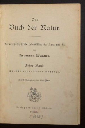 Bd. 1: Das Buch der Natur