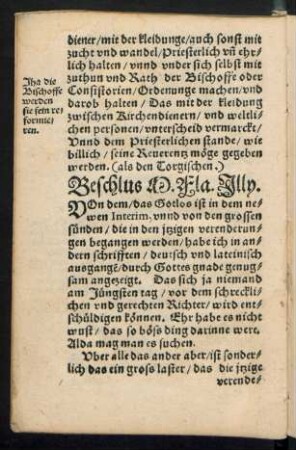 Beschlus M. Fla. Illy.