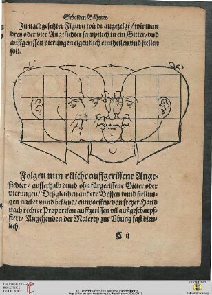 Folgen nun etliche auffgerissene Angesichter [...]