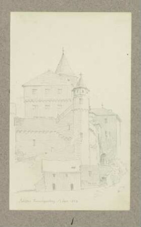 Ansicht von Burg Zwingenberg