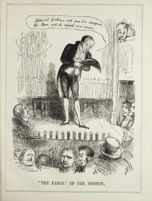 "The farce" of the session