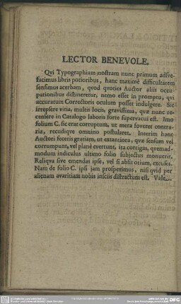 Lector Benevole