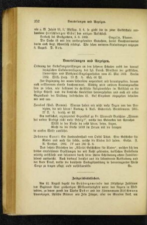 Zeitgeschichtliches