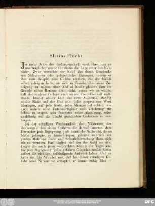 Slatins Flucht