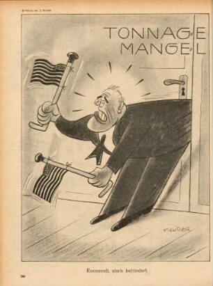 "Roosevelt, stark behindert"